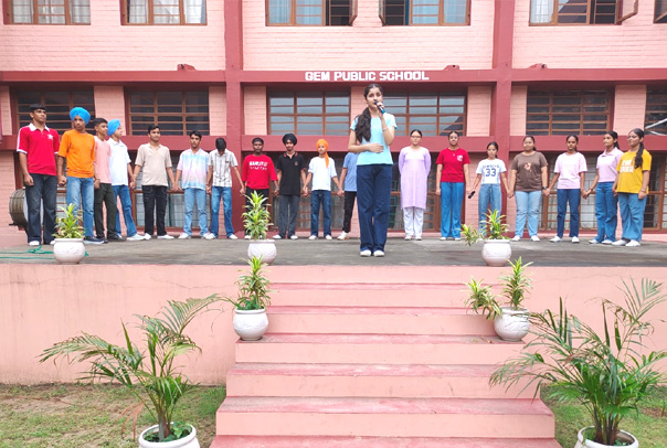 Class Assembly 9B on “Friendship Day”