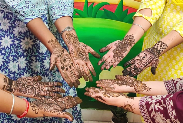 Interhouse Mehndi Competition