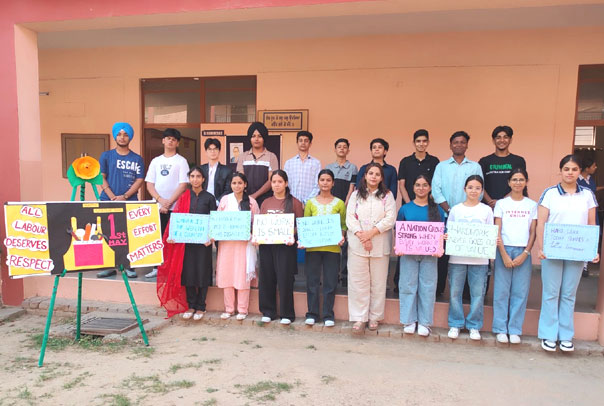 Assembly and Celebration on “Labour Day”